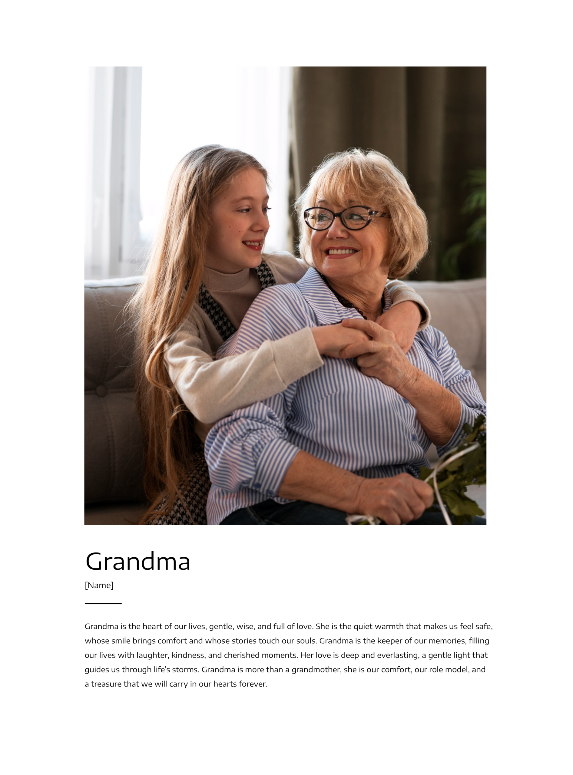Grandma's Love