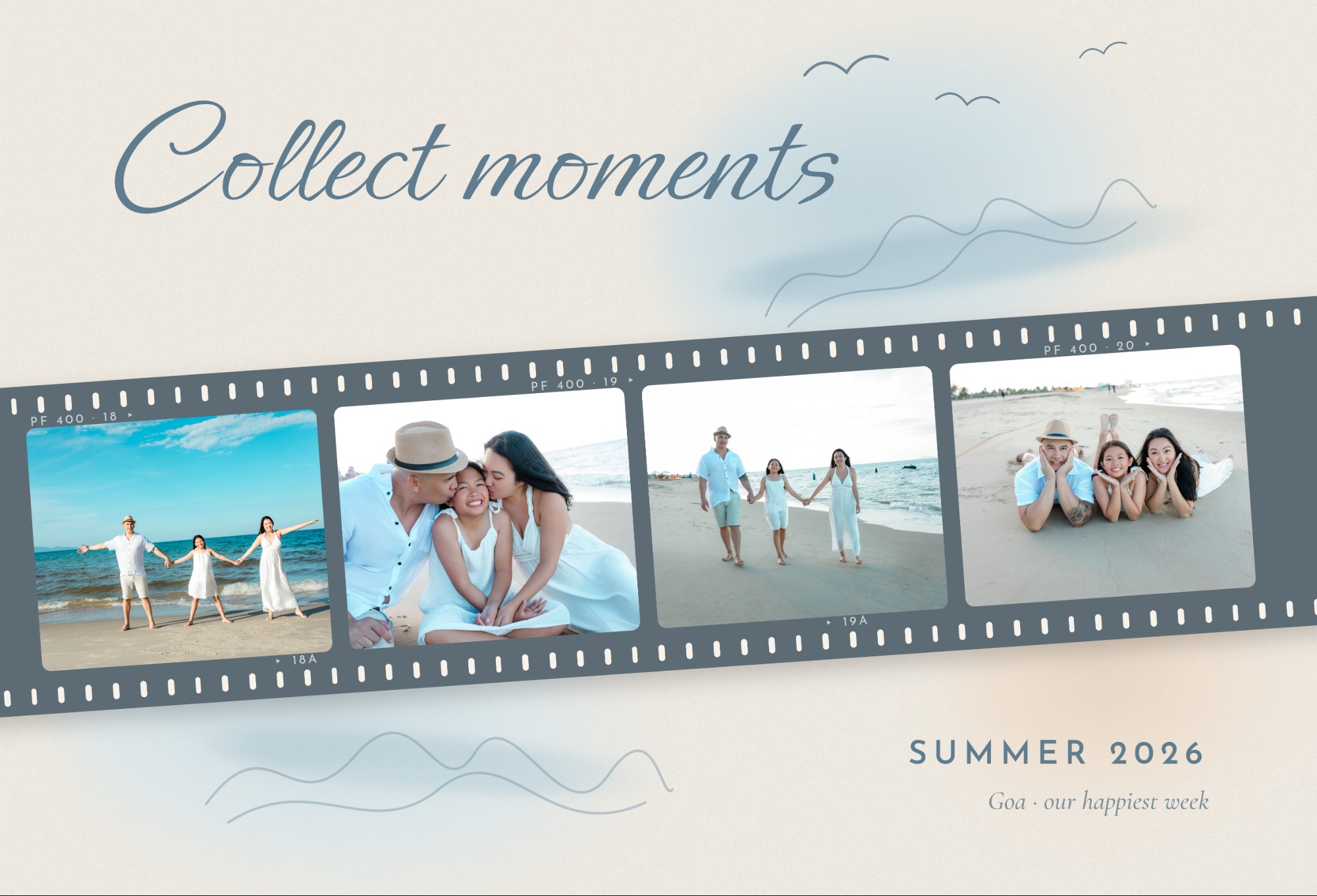 Collect Moments personalised photo canvas